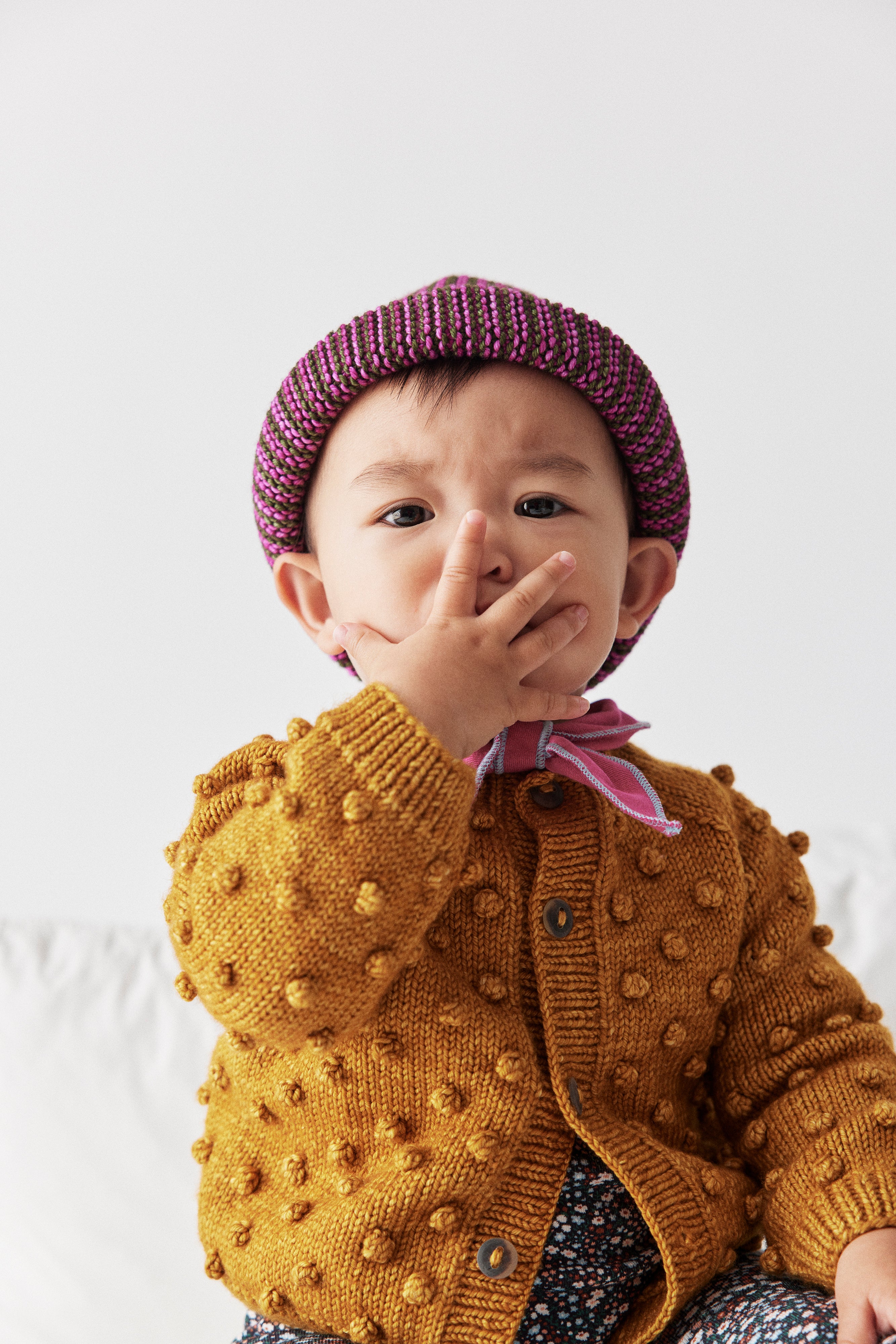 Cardigan Knitting Pattern | Popcorn Cardigan | Misha & Puff