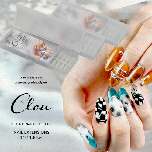 新発想ジェルでできたネイルチップ 選べる 9種類 110～130枚入