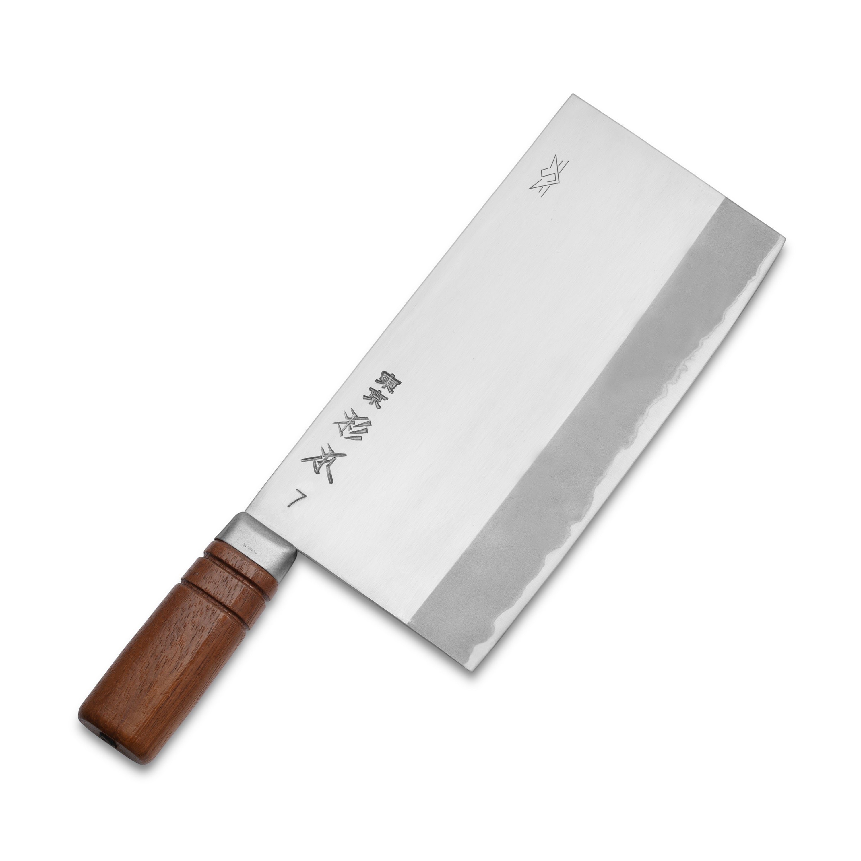 Mydoso公式アカウント01杉本7番の中華包丁 木製ハンドル Mydoso公式