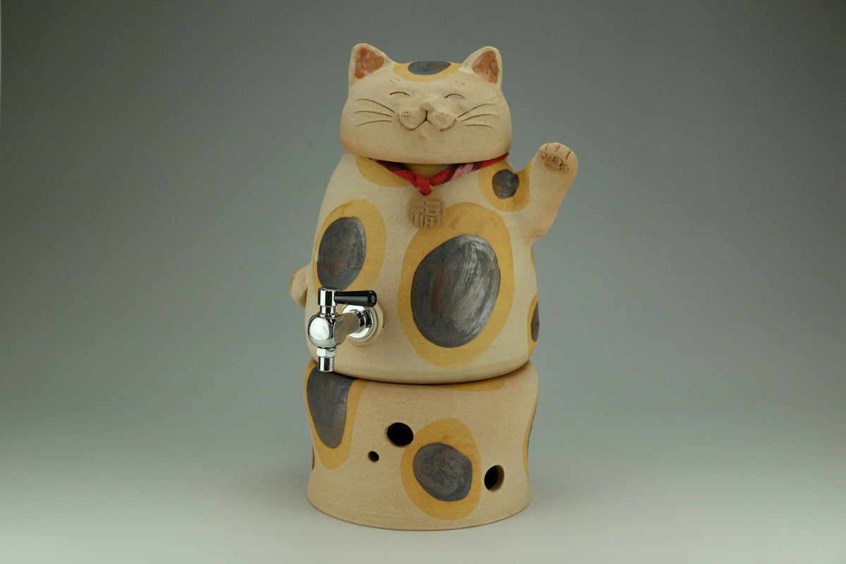 佳窯 KEIGAMA 常滑焼 焼酎サーバー 久田貴久 招き猫 焼酎サーバー（三