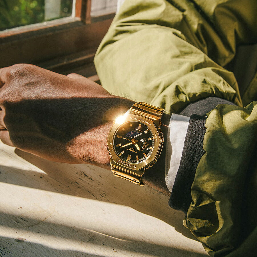 G-SHOCK メタルカバード ファインメタリックシリーズ ゴールド GM