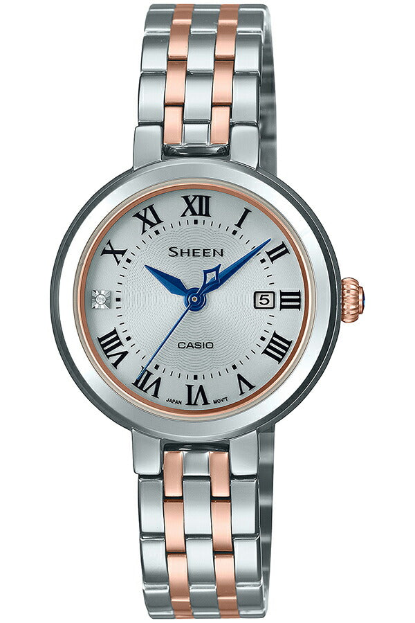 カシオ シーン ソーラーサファイアモデル ローマンインデックス SHS