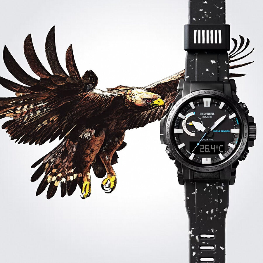 プロトレック 日本自然保護協会 コラボレーションモデル イヌワシ PRW