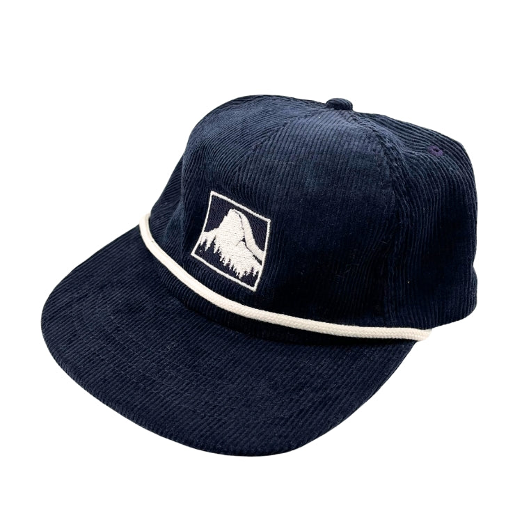 Corduroy Logo Hat - Navy – Yosemite Conservancy
