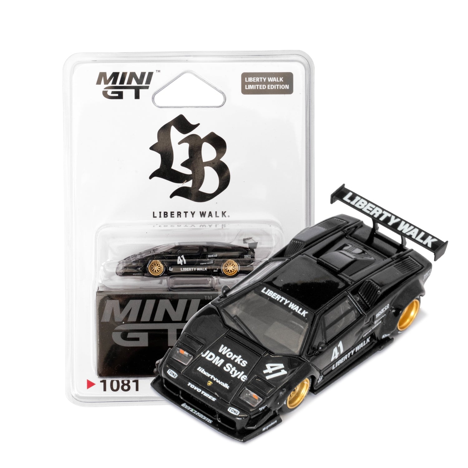 LB-Japan Exclusive MINI GT 1/64 Lamborghini Countach LB-WORKS