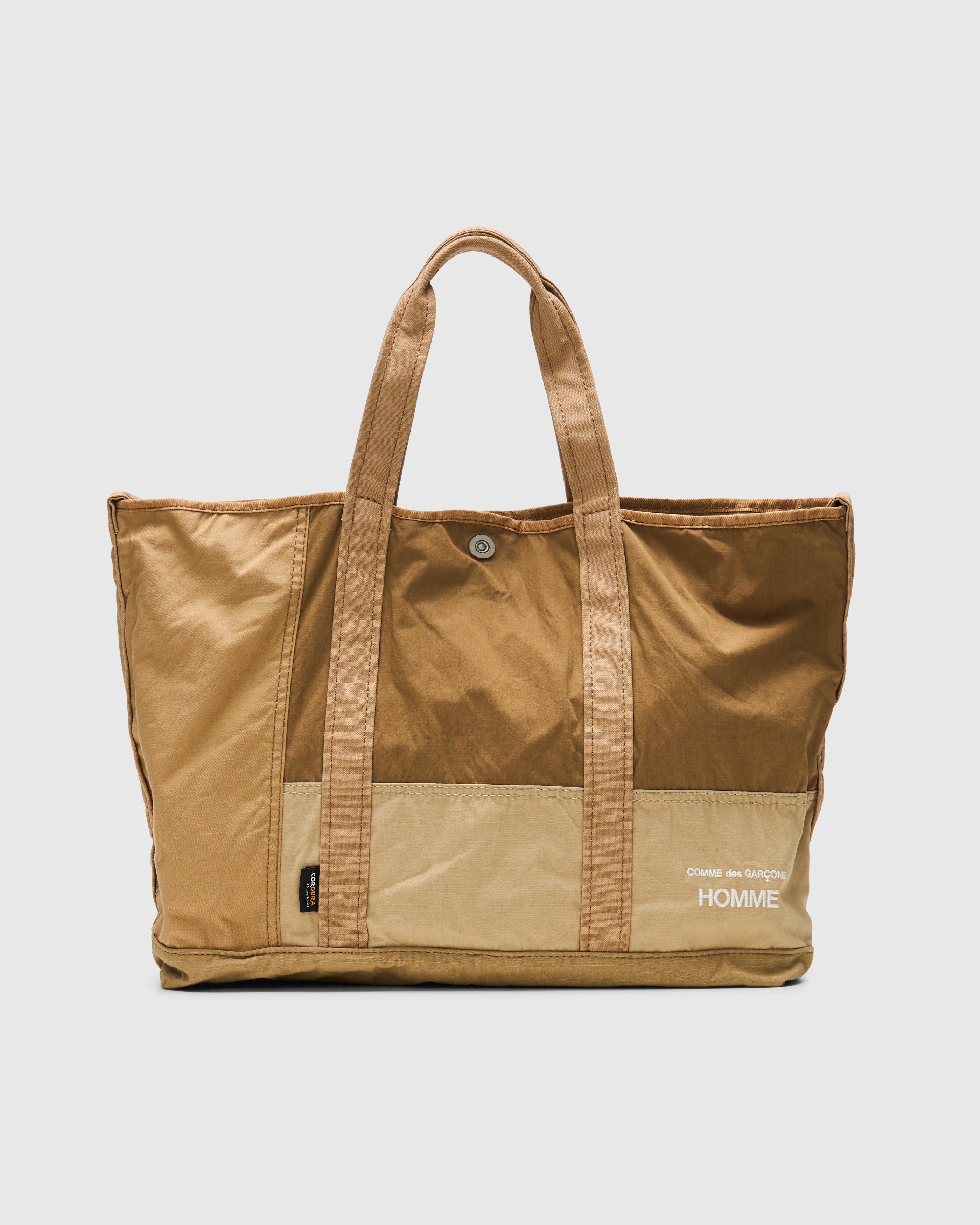 Comme des Garçons Homme Weekend Bag in Khaki| Homme Essentials