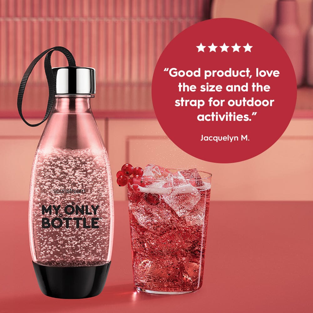 0.5 Liter Black My Only Bottle - Dishwasher Safe – SodaStream