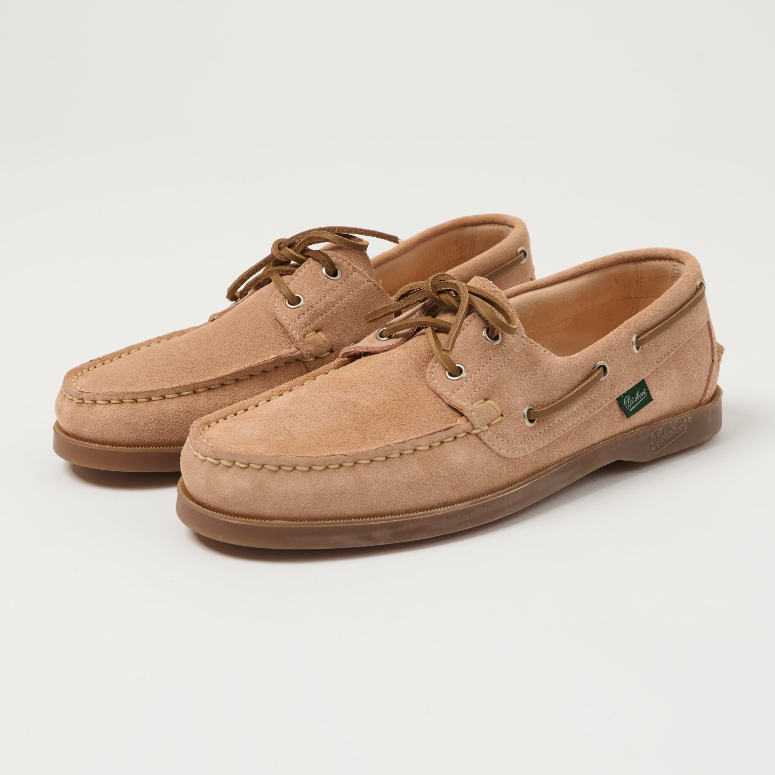 Paraboot Barth Marine Boat Shoe - Vel Nude – SON OF A STAG