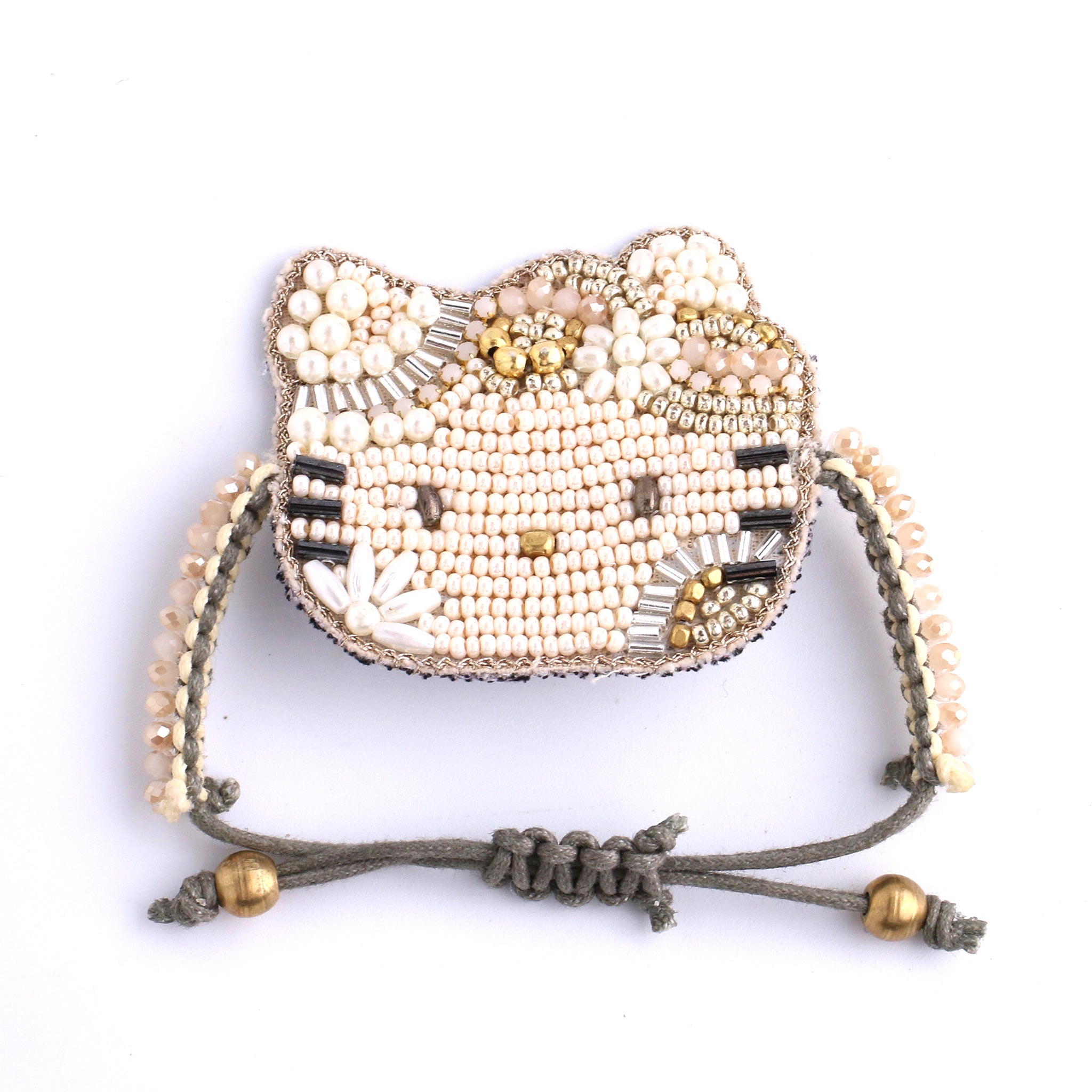 ハローキティ ビーズ刺繍ブレスレット – MAYGLOBE