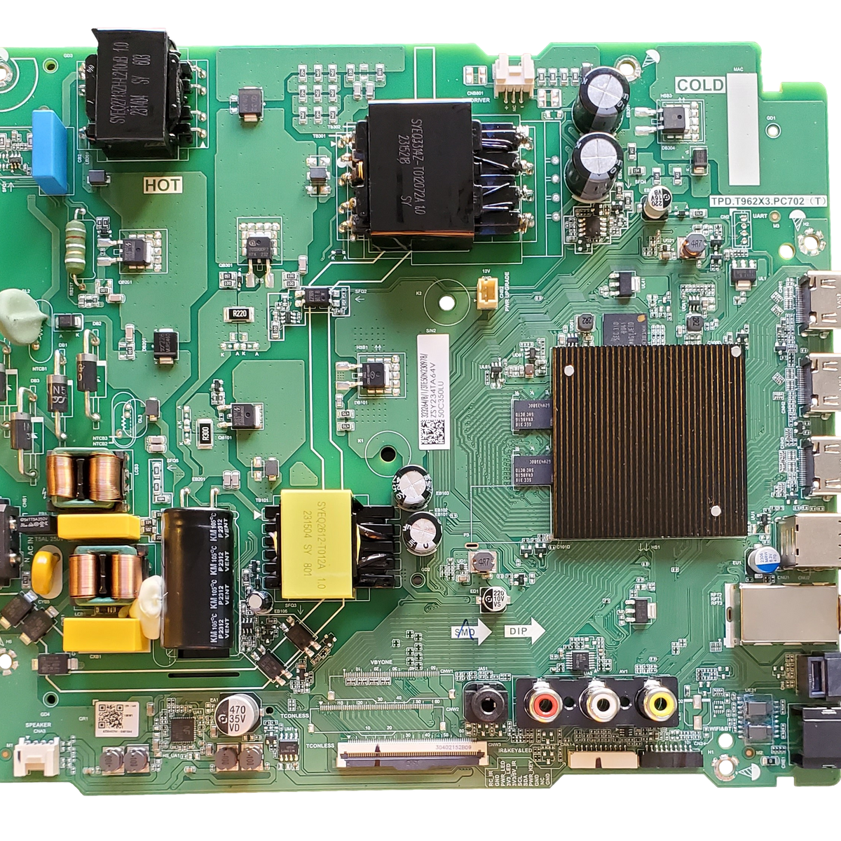 323264 Toshiba Main Board, 50C350LU Main Board, TPD.T962X3.PC702