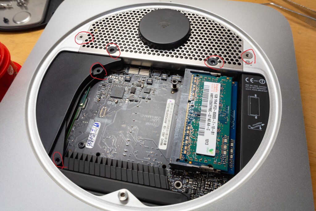 ハードオフのジャンクコーナーから救出「Apple Mac mini (Mid 2010