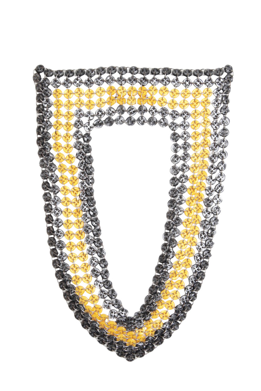 STEFAN COOKE CHAINMAIL BUTTON COLLAR – THE ELEPHANT