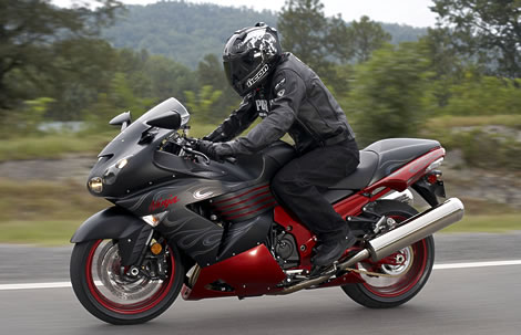2008 Kawasaki ZX-14 Gets More Power