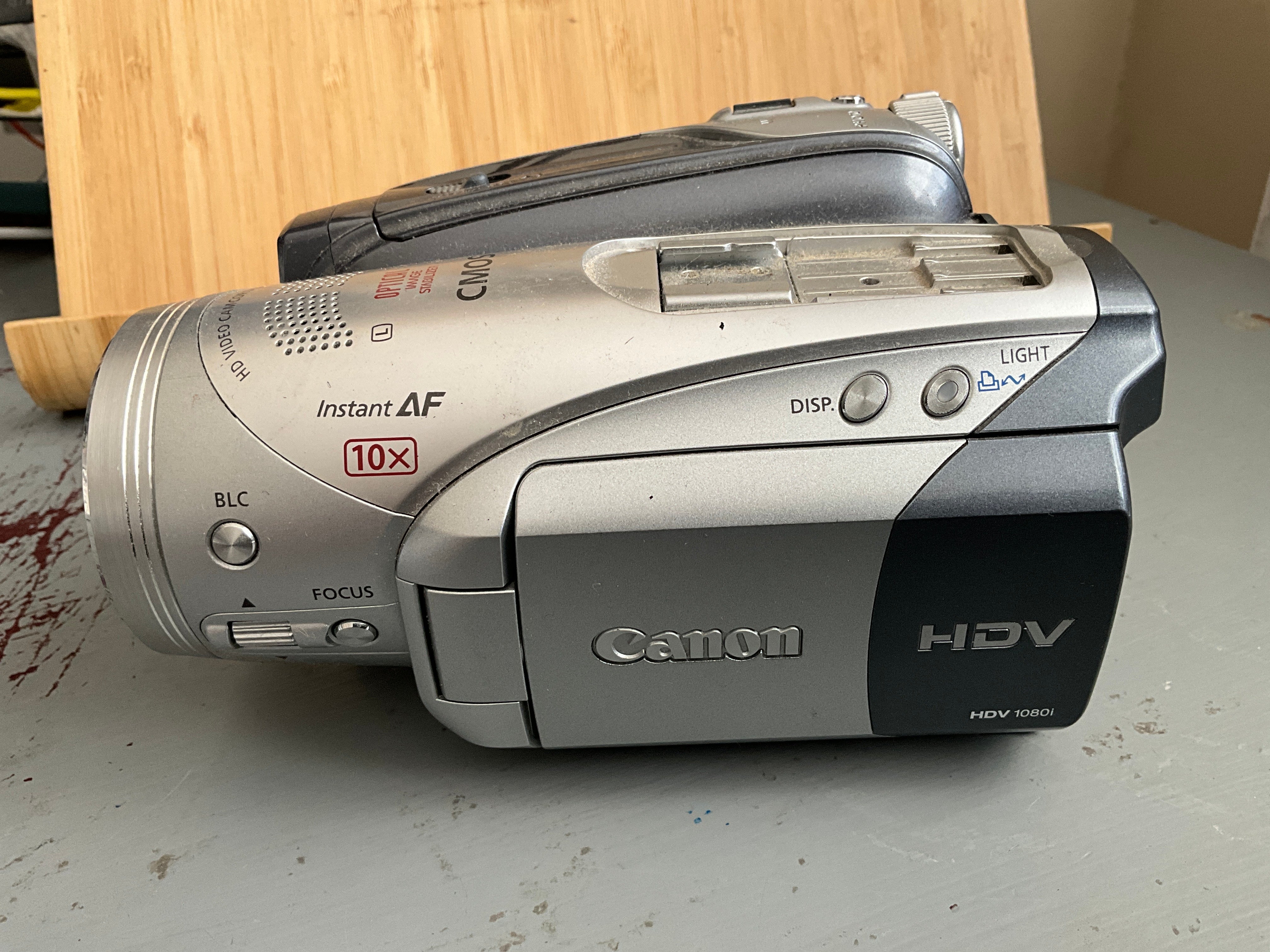 Canon HV20 A 2007 digital video camera recorder – thelittleblackbarn