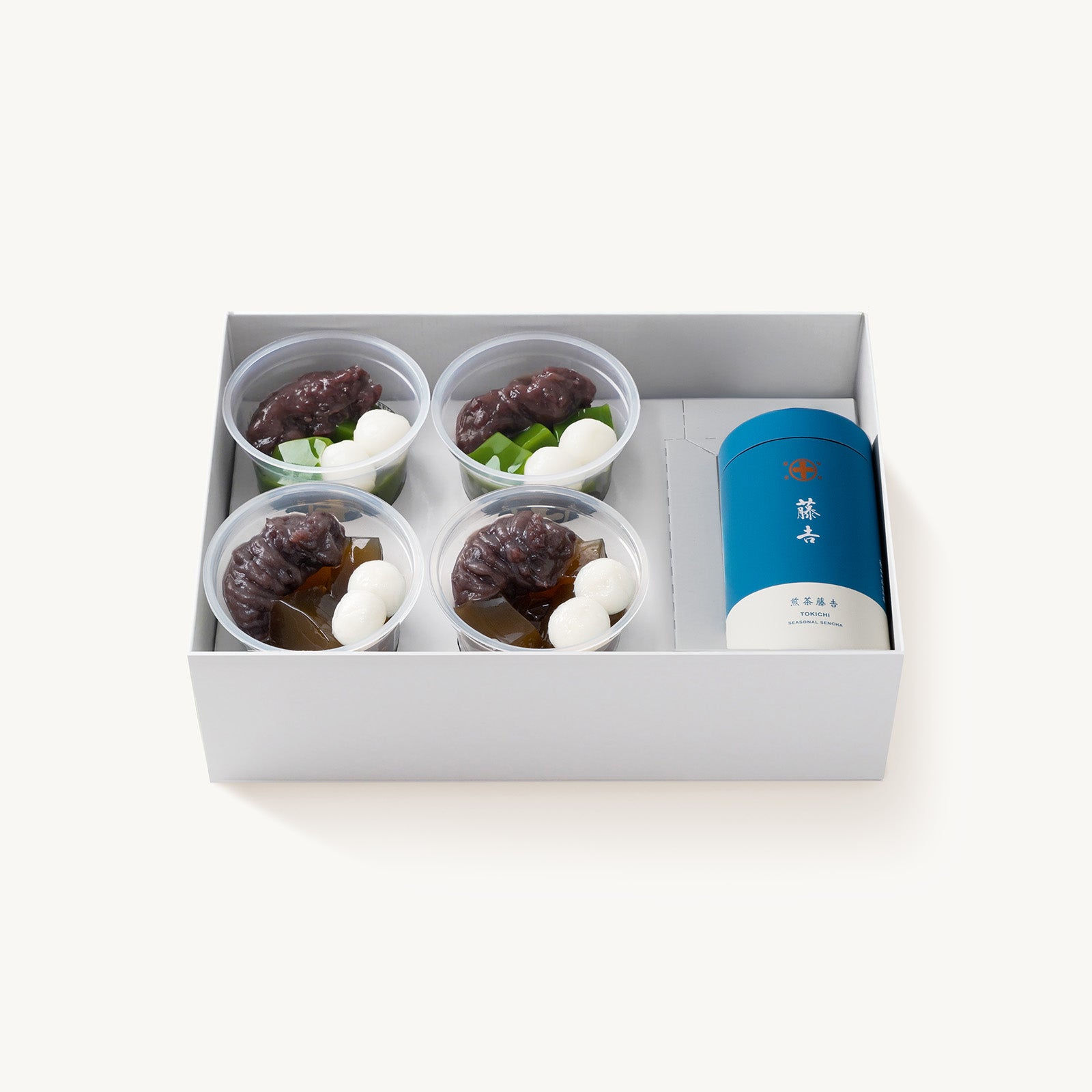 生茶ゼリイ2種・［煎茶］藤吉詰合せ｜中村藤吉本店の生茶ゼリイと煎茶