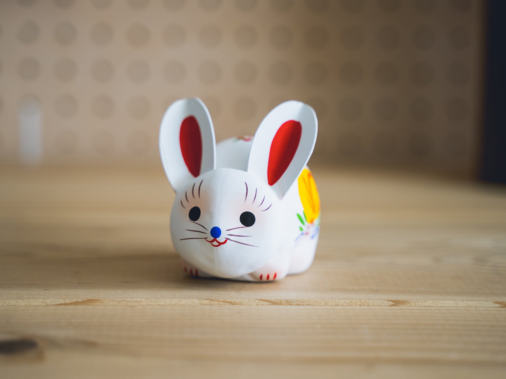 野沢民芸 招福玉うさぎ ミニ〉 – 東北スタンダードマーケット