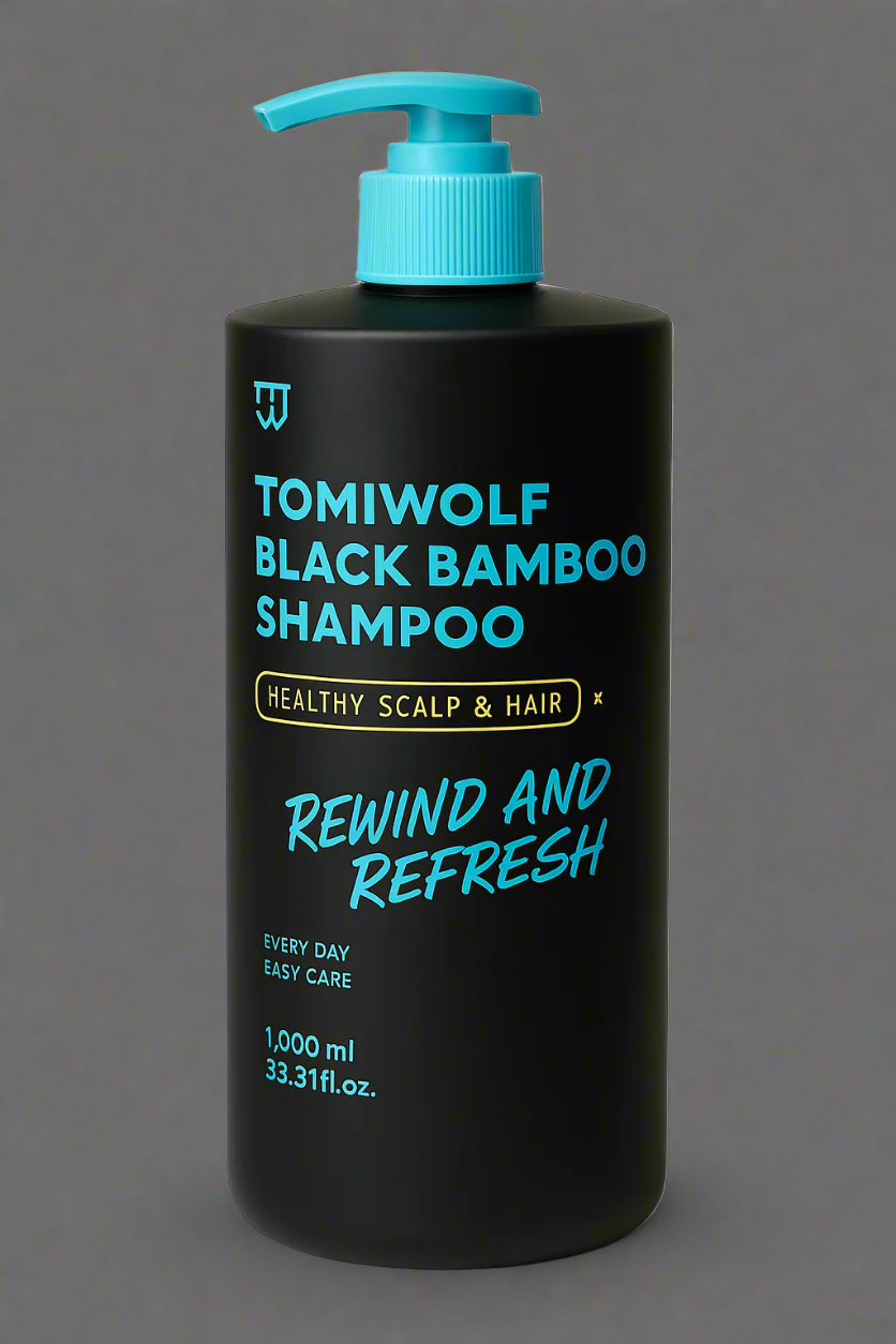 Tomiwolf Black Bamboo Shampoo