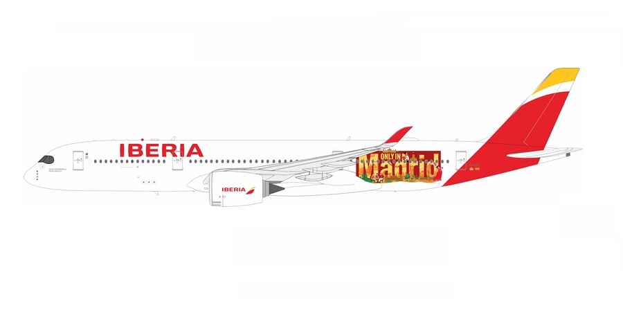 InFlight200 【予約商品】A350-900 イベリア航空 EC-NIG 1/200