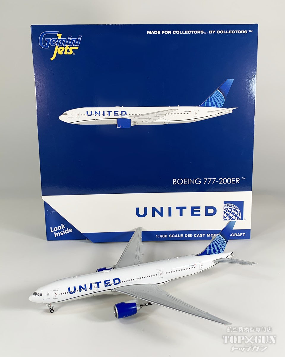 GeminiJets B777-200ER ユナイテッド航空 N798UA 1/400 [GJUAL2230]