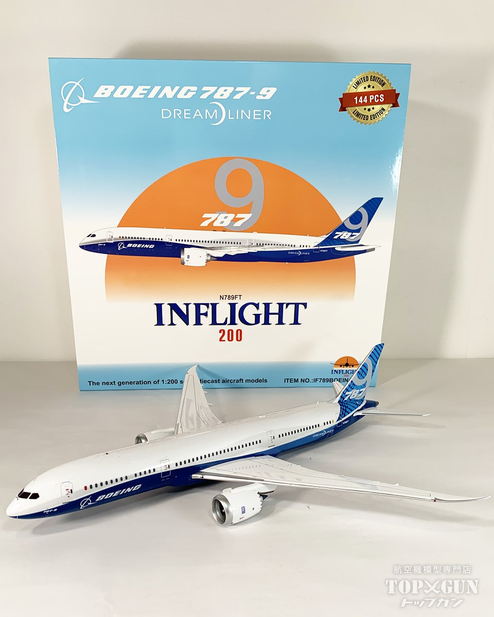 InFlight200 787-9 ボーイング ハウスカラー N789FT 1/200