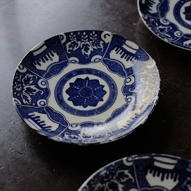 壺文 印判皿 – zakka store towi