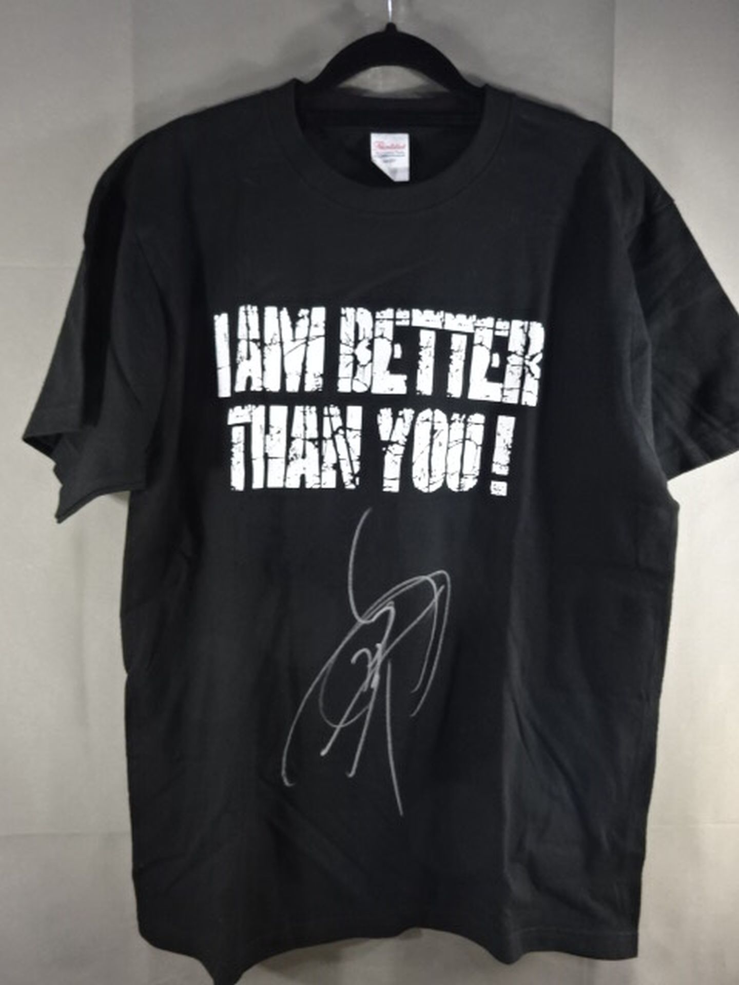 直筆サイン入り】土井成樹「I AM BETTER THAN YOU !」Tシャツ – 闘道館