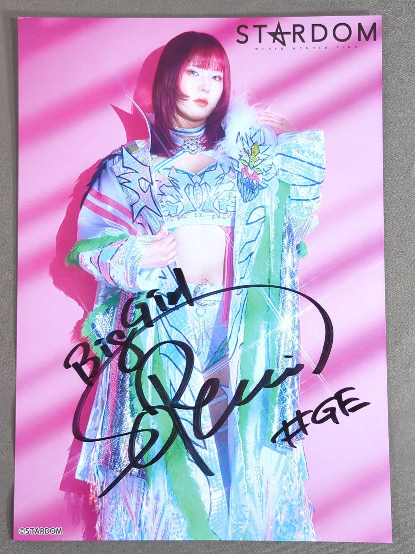 壮麗亜美 直筆サイン入り スターダムポートレート(E-1) – 闘道館