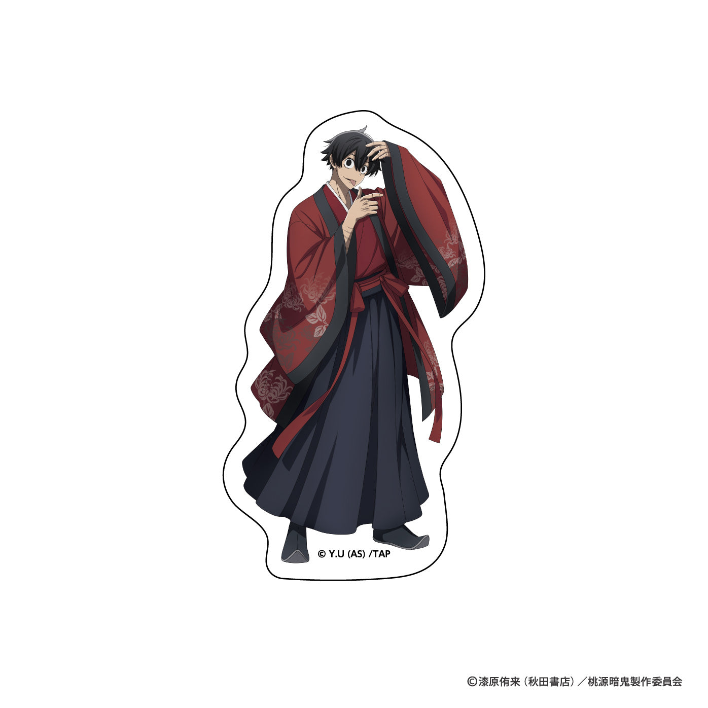 桃源暗鬼 ダイカットステッカー（漢服/淀川真澄）｜TVアニメ『桃源暗鬼