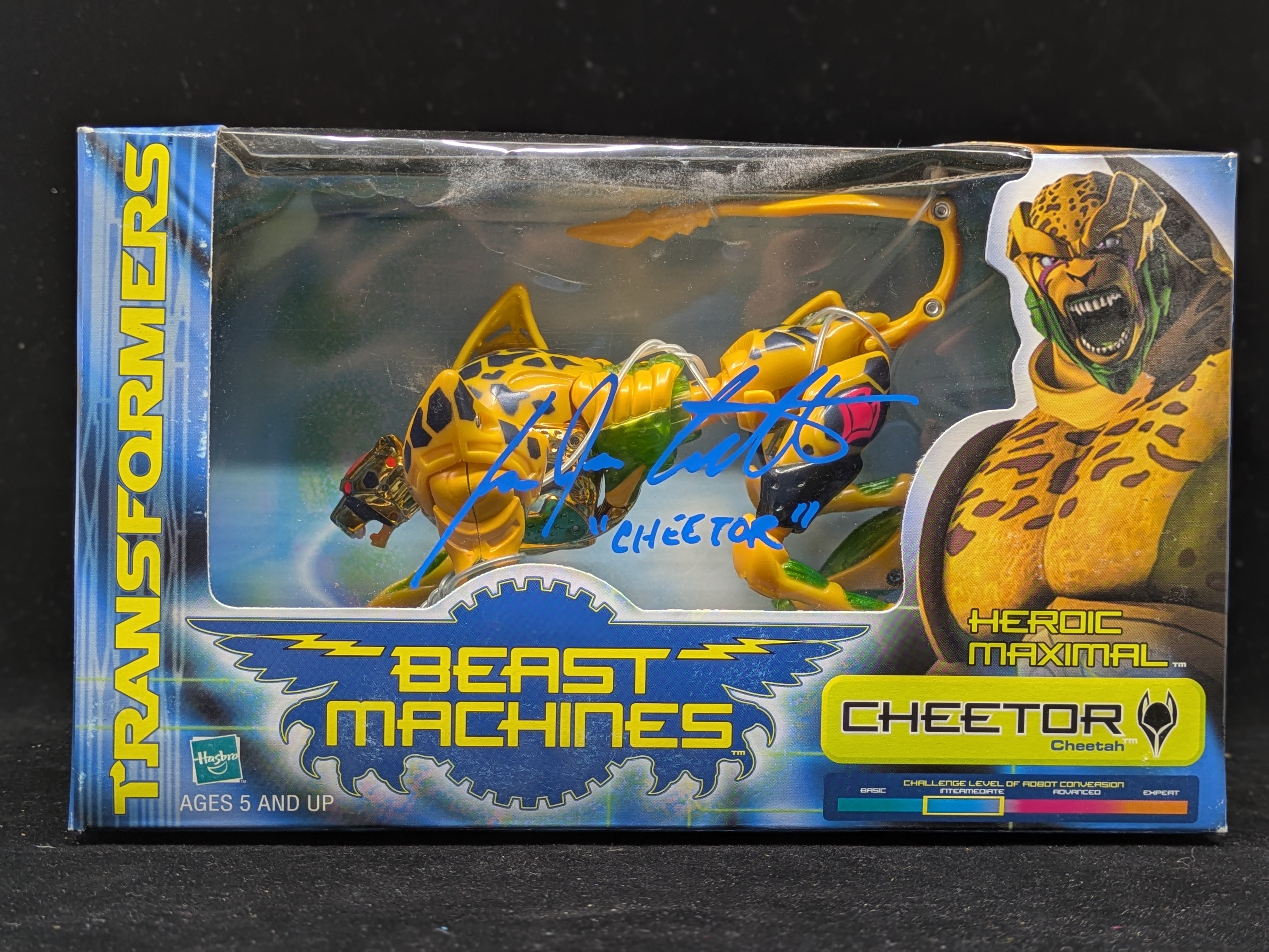 Cheetor - Transformers Beast Machines - Signed By Ian James