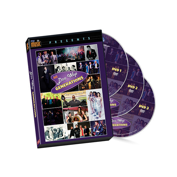 Doo Wop Generations 3-Disc DVD Set – Treasury Collection