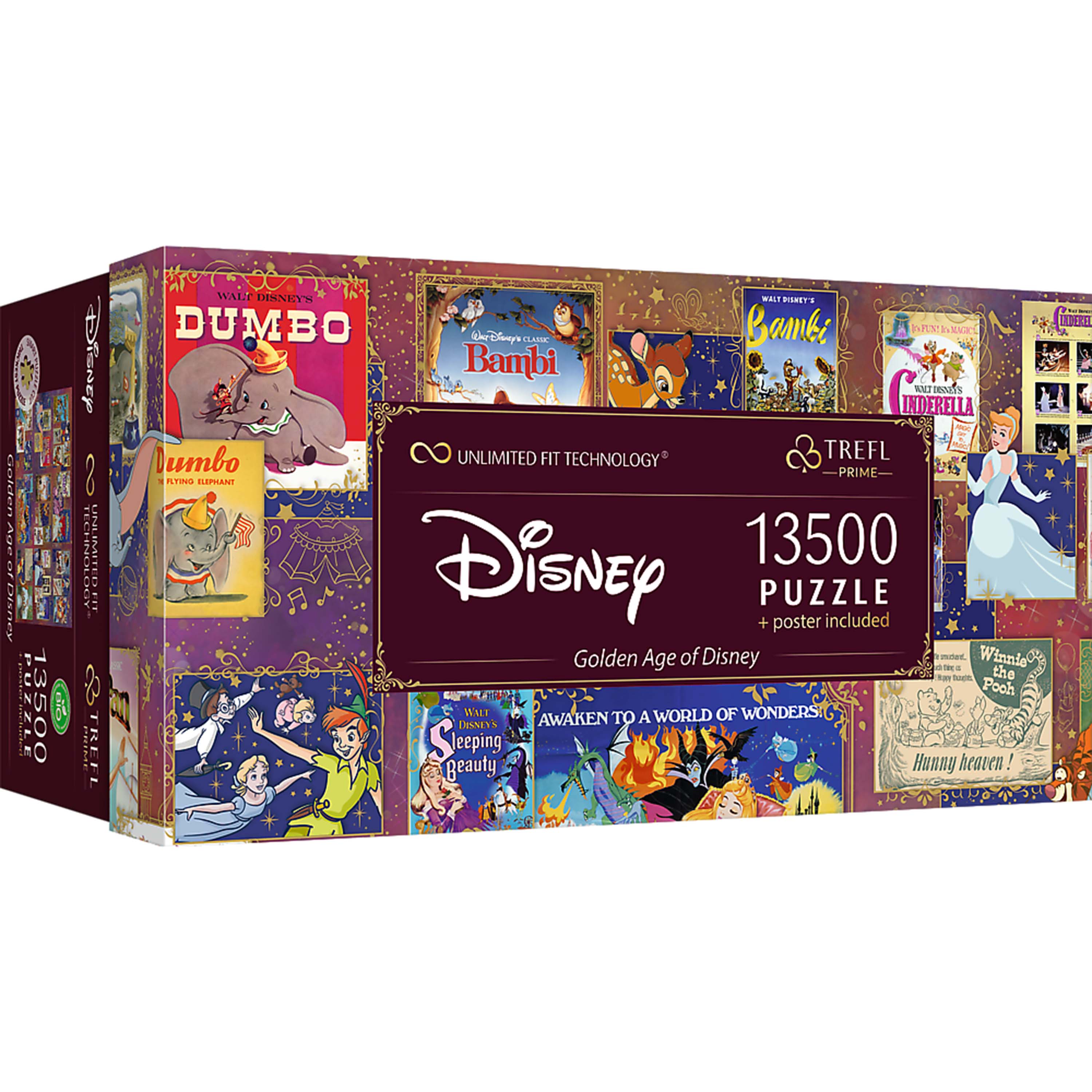 Trefl Prime 13500 Piece Puzzle - The Golden Age of Disney – Trefl USA