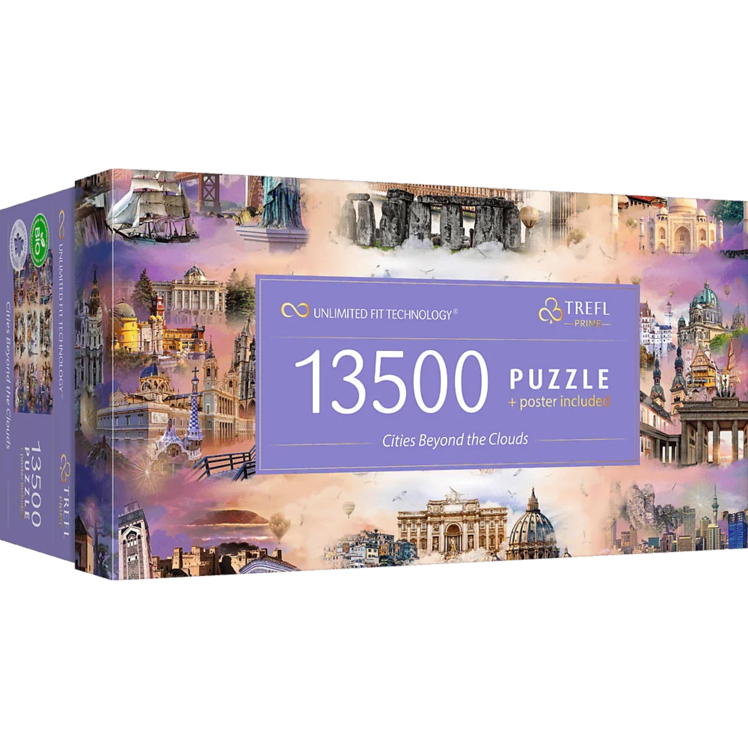 Trefl Prime 13500 Piece Puzzle - Cities Beyond the Clouds – Trefl USA