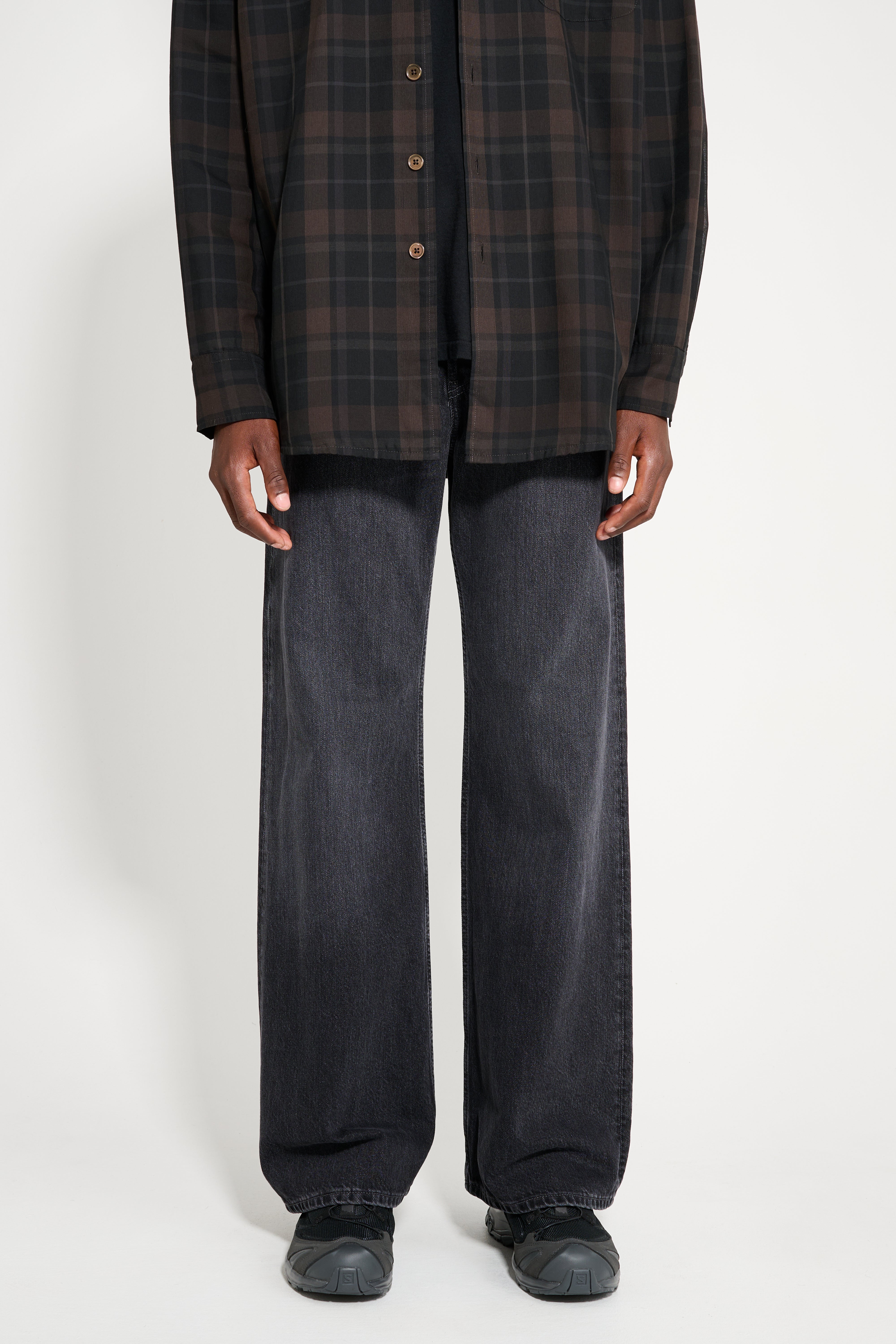 Acne Studios 2021M Loose Fit Jeans Vintage Black – Très Bien