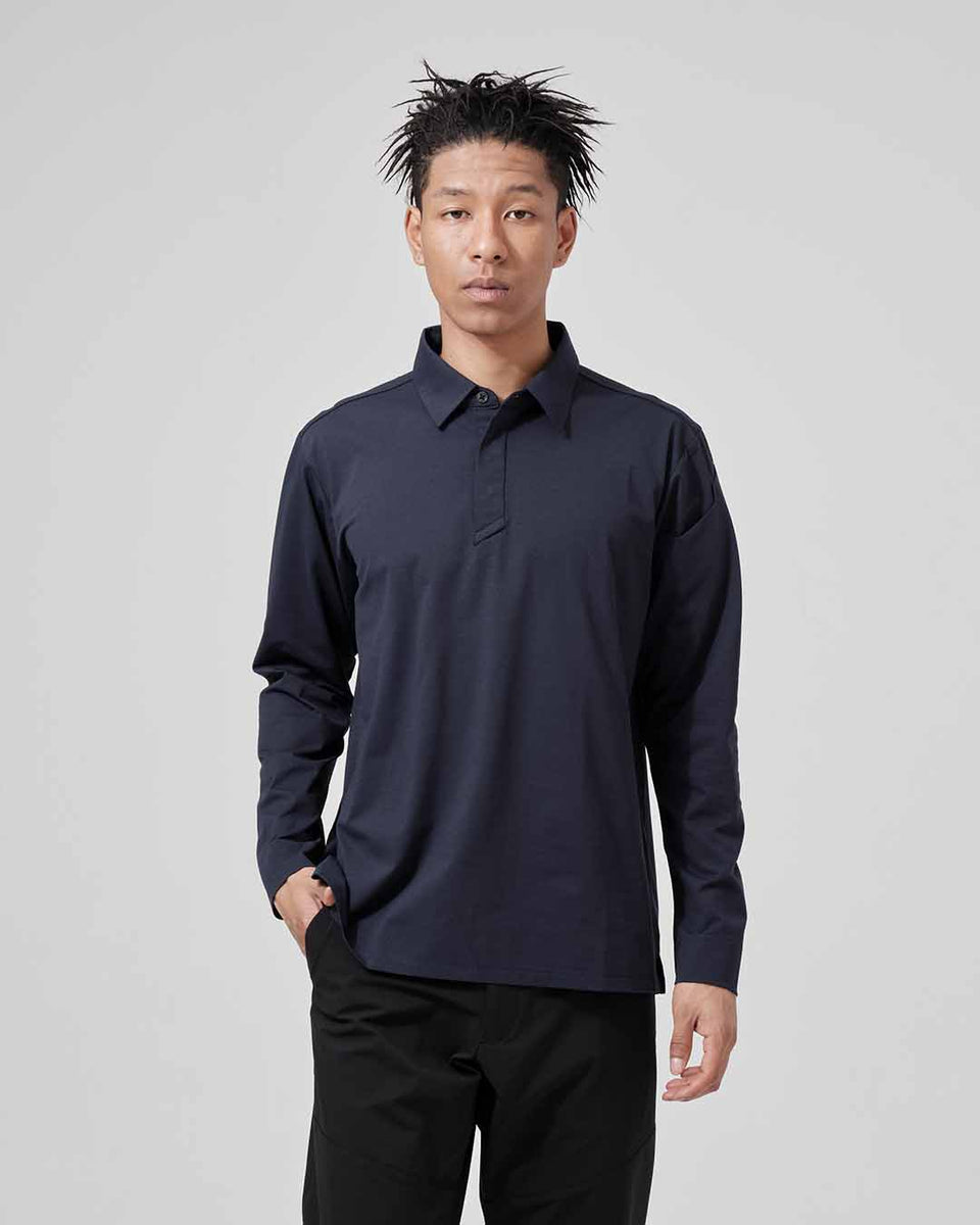 9075 TS DEOドライロングスリーブポロシャツ – TS DESIGN