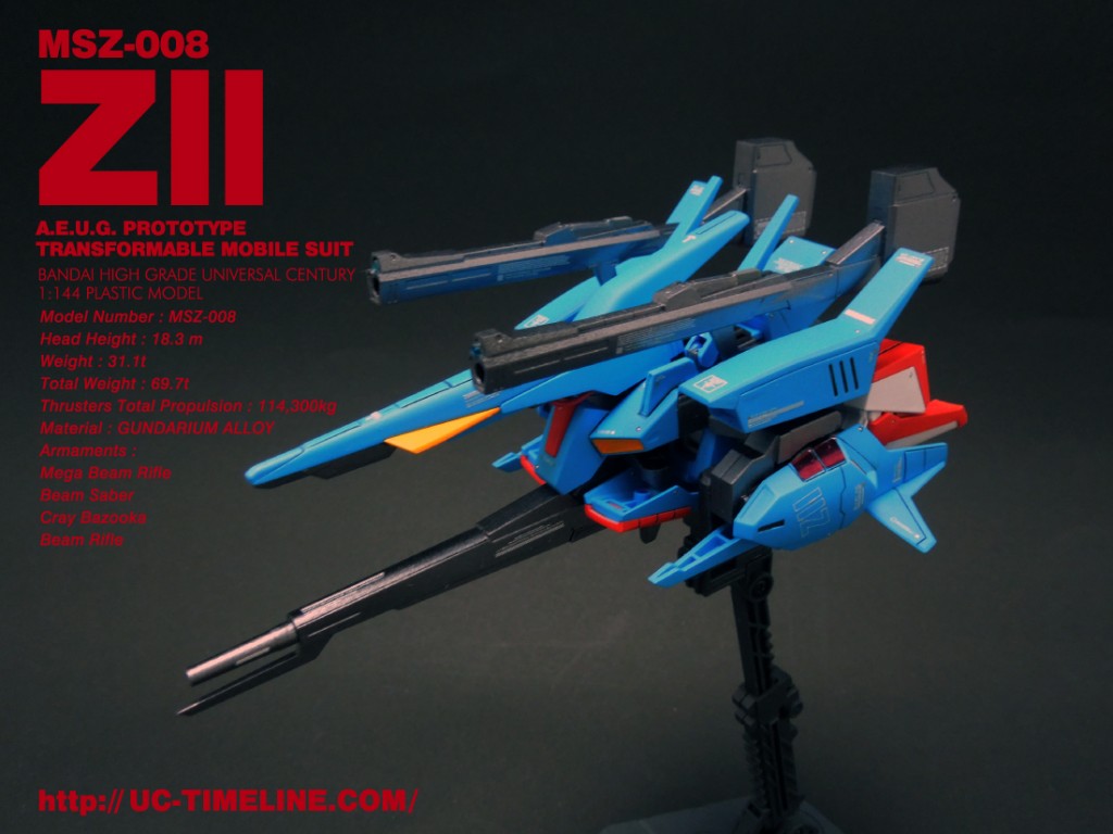 HGUC MSZ-008ZⅡ完成報告。 – UC-TIMELINE. ガンプラ好きだけど難しい
