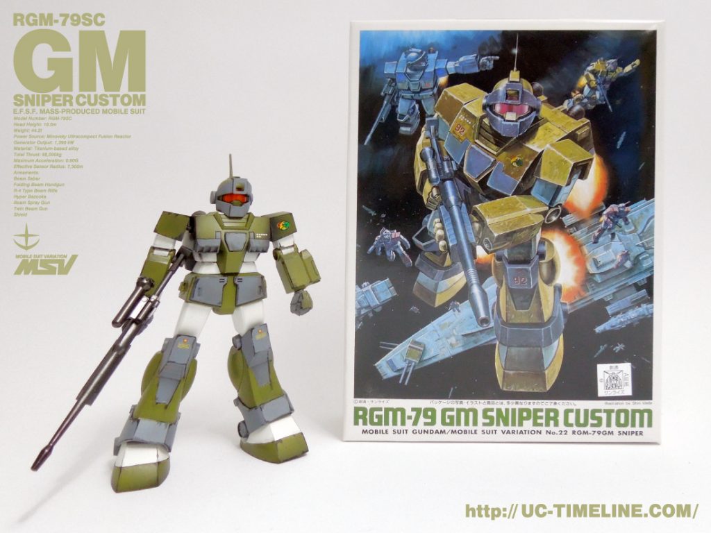 旧キット 1/144 ジムスナイパーカスタム完成報告。 – UC-TIMELINE