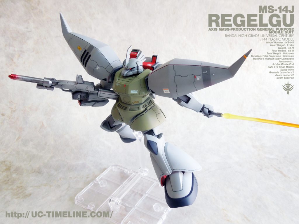 HGUC リゲルグ完成報告。 – UC-TIMELINE. ガンプラ好きだけど難しい