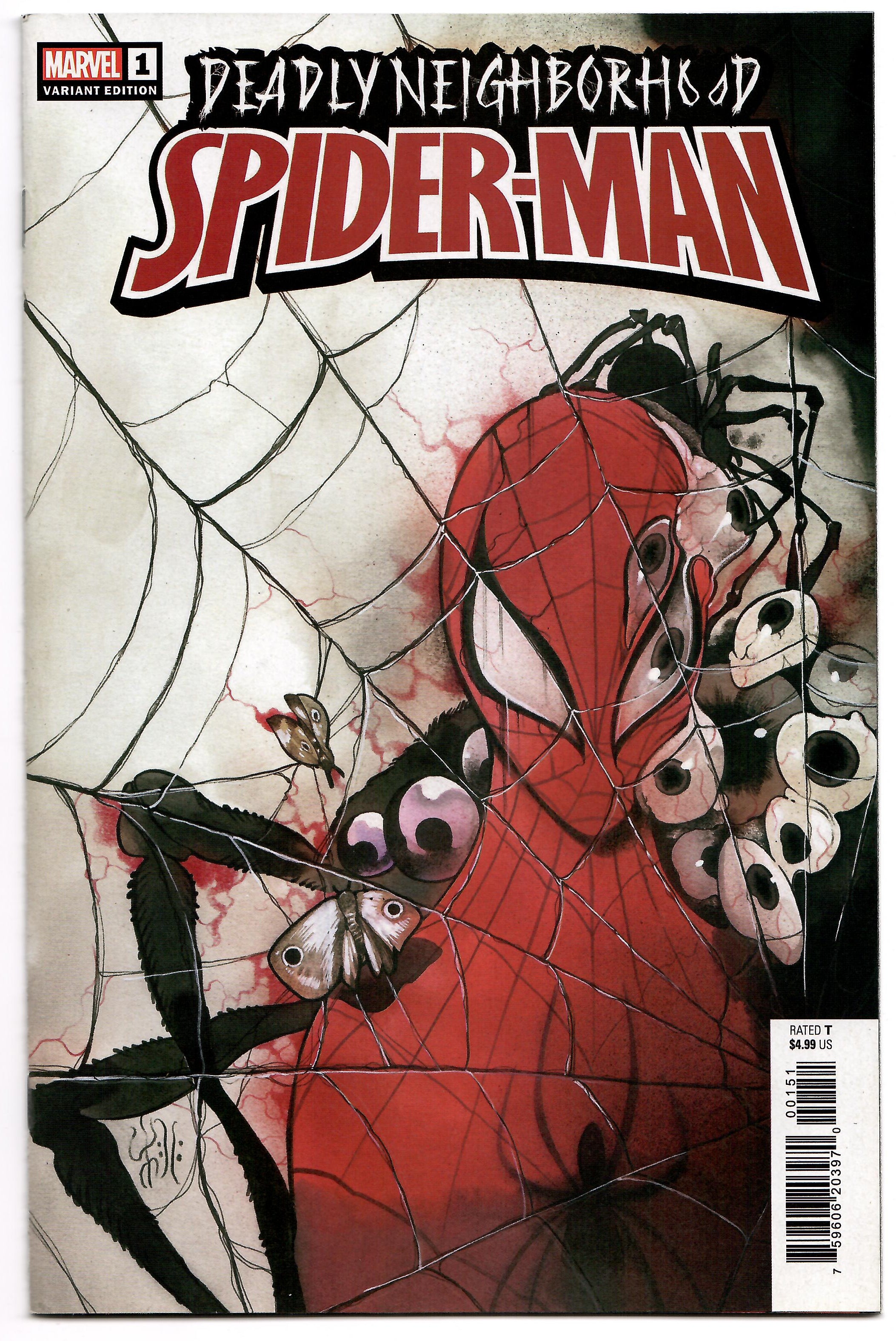 Deadly Neighborhood Spider-Man #1 1:25 Peach Momoko Variant (10/19/202