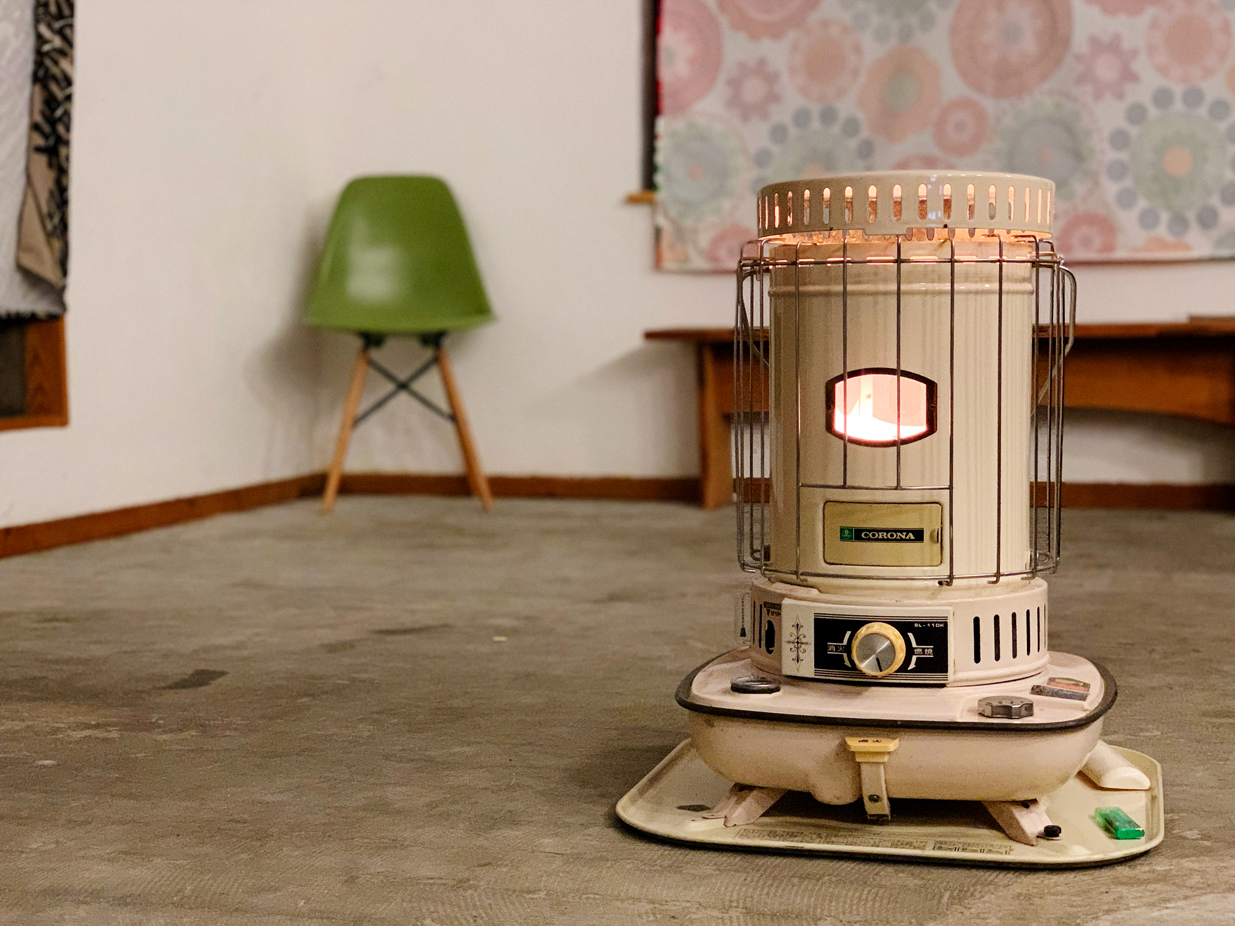 石油ストーブ】レトロなコロナSL-11DKをゲット！芯を交換して復活