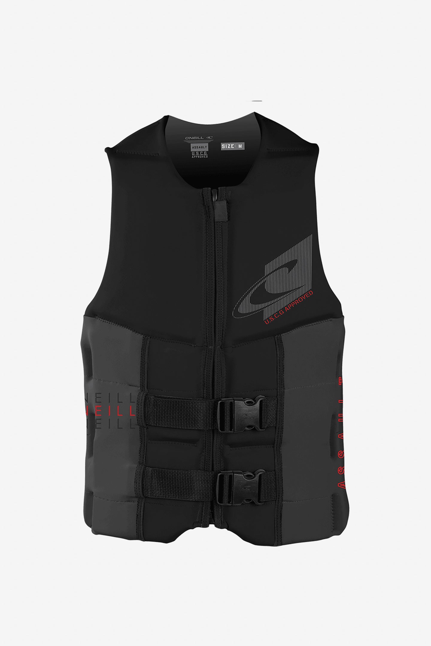 Assault Uscg Life Vest - Blk/graph | O'Neill