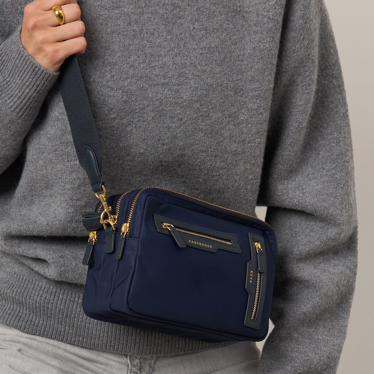 Triple Zip Cross-body | Anya Hindmarch US