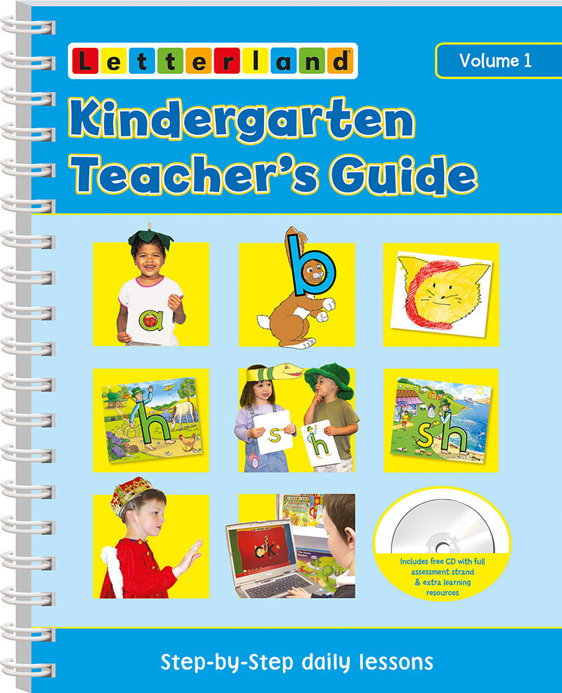 Kindergarten Vol.1 Teacher's Guide [Classic] – Letterland USA