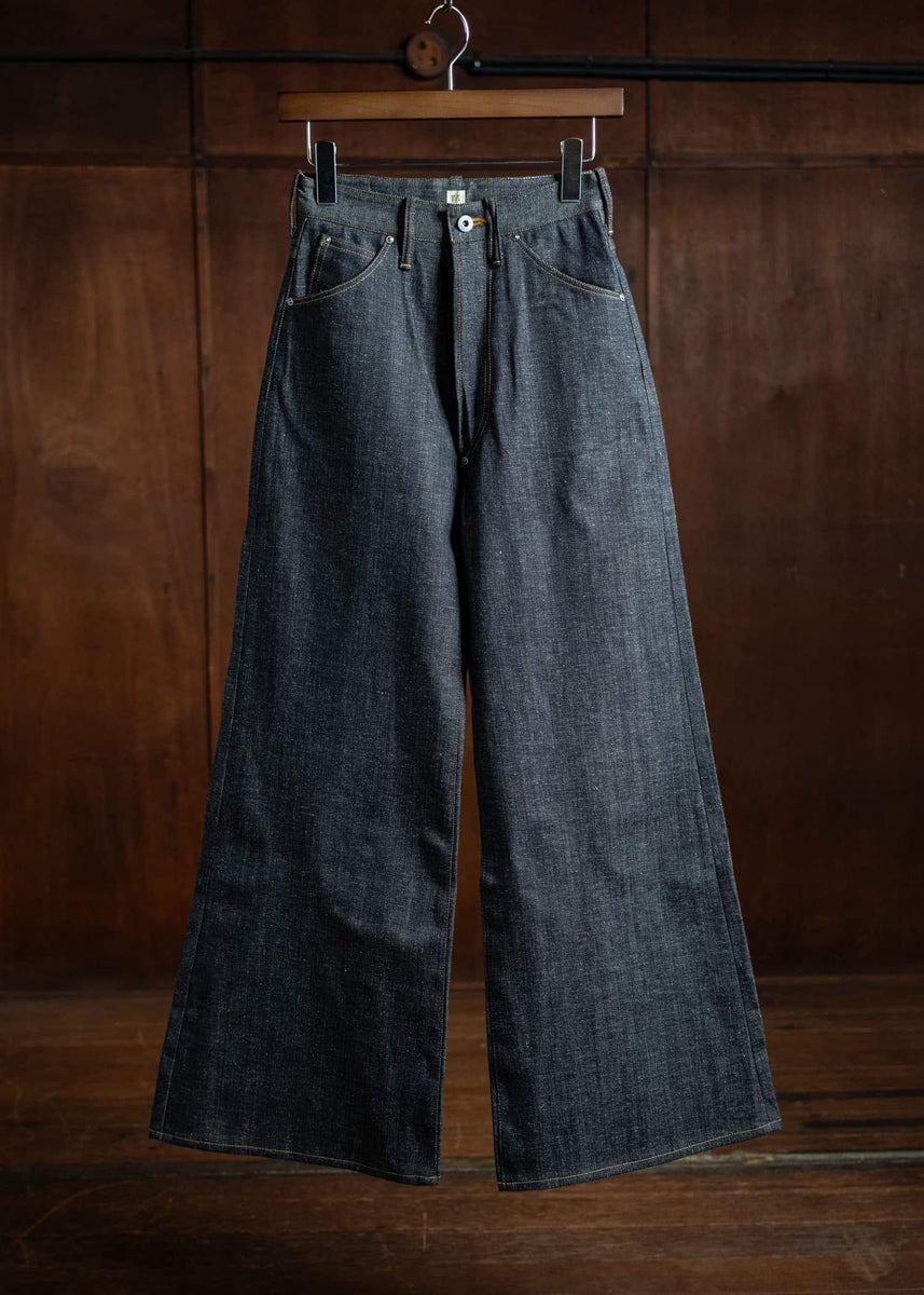 Taiga Takahashi Denim Trousers W Raw Indigo Lot.705 – VISION OF