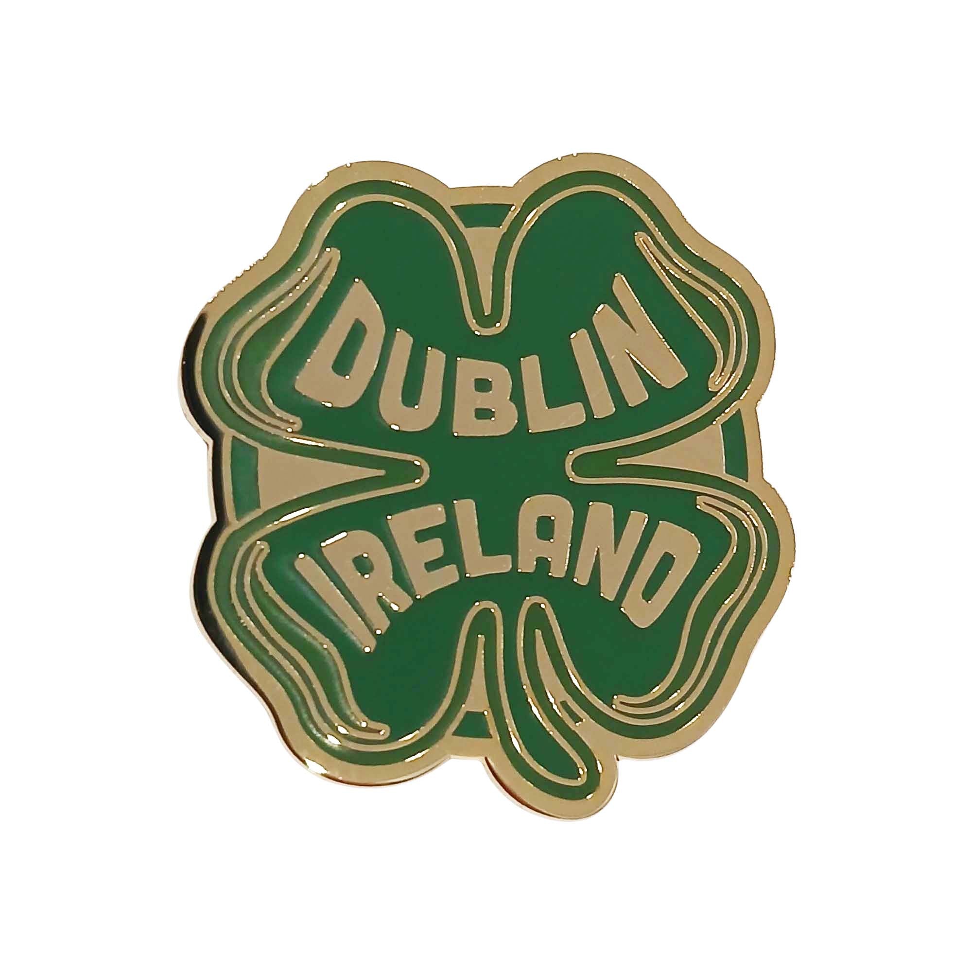 Dublin Ireland Enamel Pin – Vagabond Heart