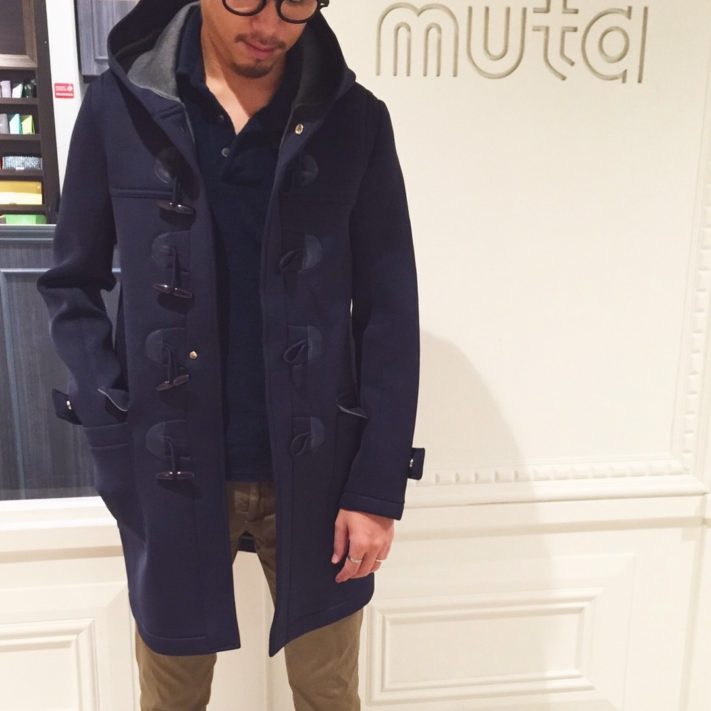 muta marine ボンディング ダッフルコート L