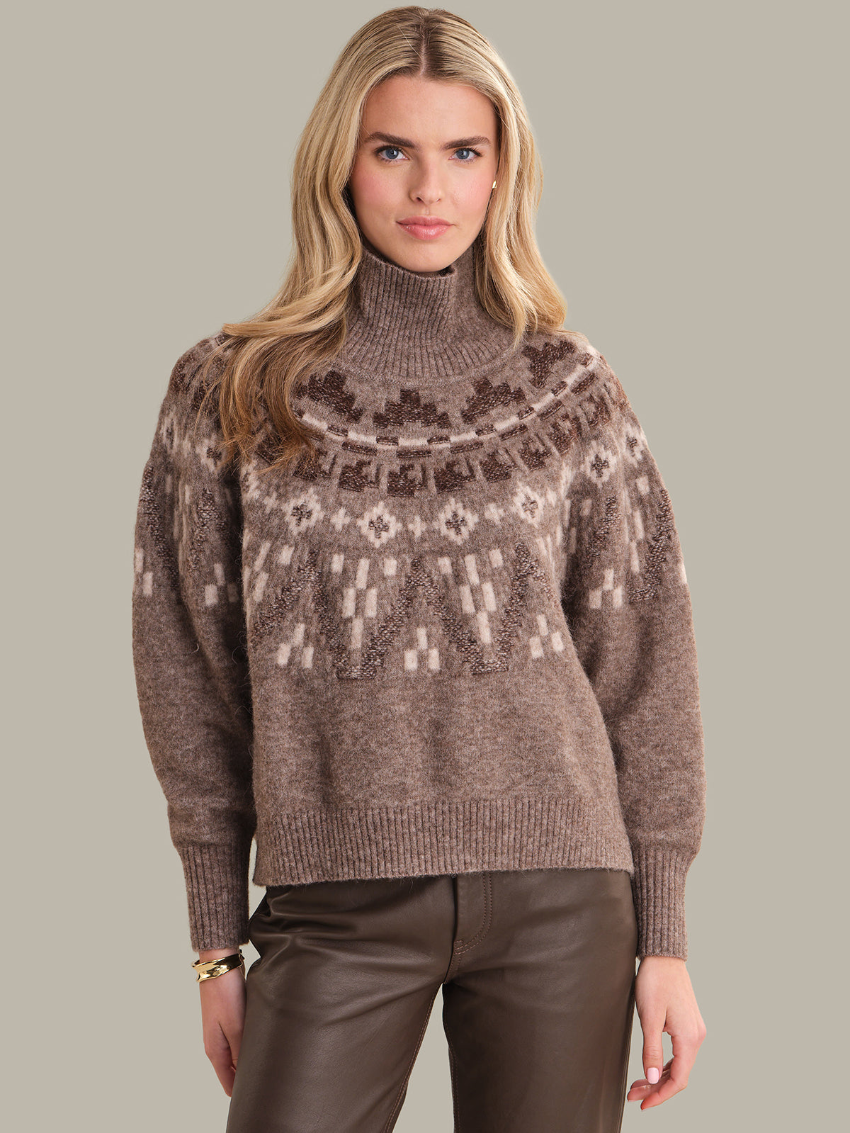 525 America Dakota: Fair Isle Alpaca Sweater