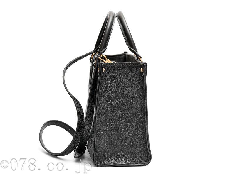 ルイ・ヴィトン オンザゴーPM モノグラム・アンプラント（ノワール