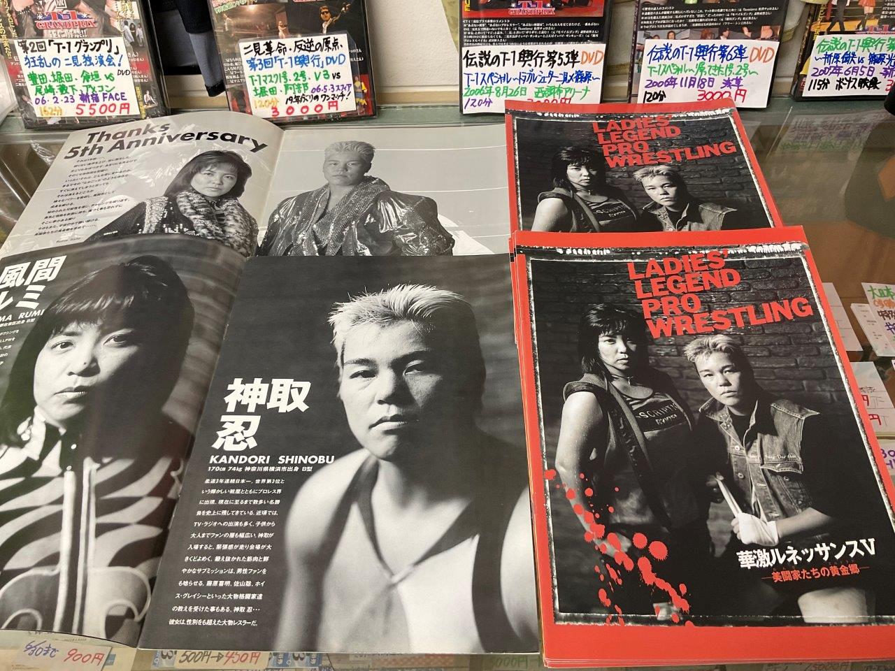 LLPW女子プロレス パンフレット 全日本女子プロレス全面対抗戦1993年11