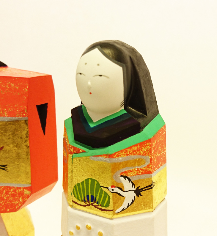 奈良の一刀彫お雛様 雛人形・立雛5号（神泉作） 商品詳細 丹青堂｜書道