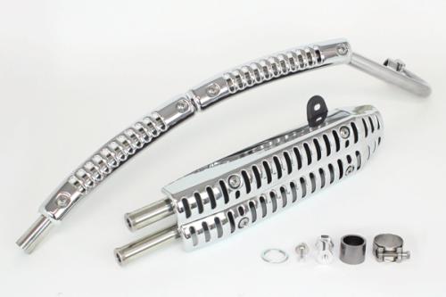 SPECIAL PARTS TAKEGAWA / スクランブラーマフラー(アップ)(政府認証)